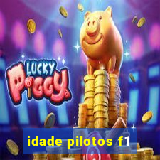 idade pilotos f1